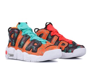 Meilleures Nike Air More Uptempo (Gs) "What The 90S" Orange Noir (at3408-800)