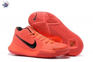 Meilleures Nike Kyrie Irving III 3 Orange Noir Orange