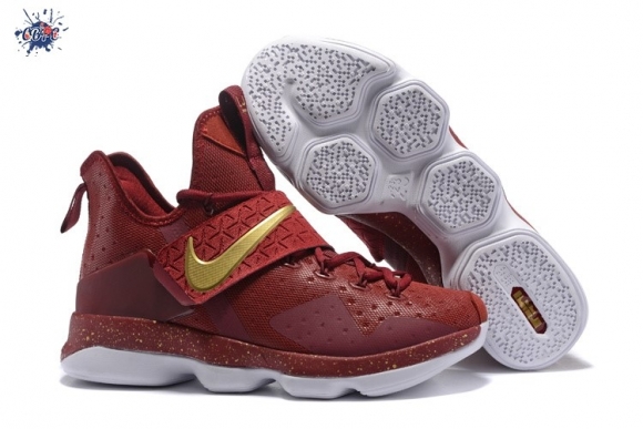 Meilleures Nike Lebron XIV 14 Rouge Or