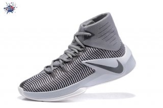 Meilleures Nike Zoom Clear Out Gris Blanc (844370-002)