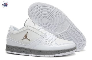 Meilleures Air Jordan 1 Gris Blanc