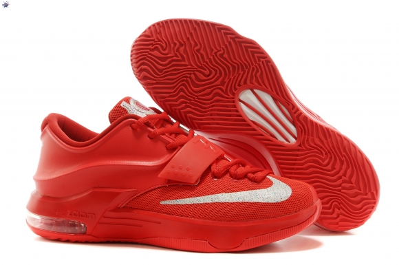 Meilleures Nike KD 7 Argent Rouge