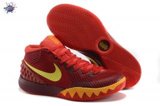 Meilleures Nike Kyrie Irving 1 Rouge Jaune