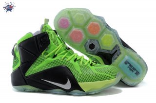 Meilleures Nike Lebron 12 Fluorescent Vert