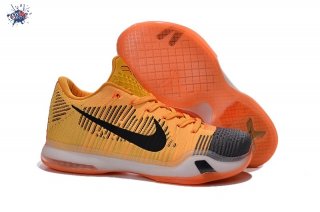 Meilleures Nike Zoom Kobe 10 Orange Jaune