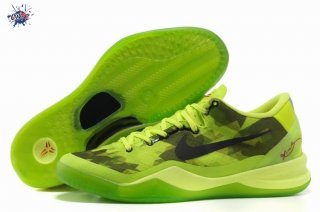 Meilleures Nike Zoom Kobe 8 Fluorescent Vert Noir