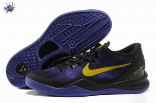 Meilleures Nike Zoom Kobe 8 Pourpre Noir Jaune
