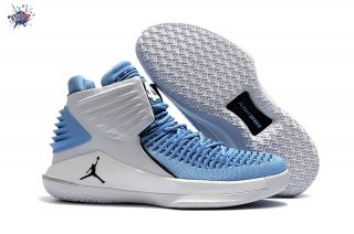 Meilleures Air Jordan 32 "Unc Tar Heels" Bleu Blanc