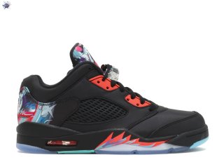 Meilleures Air Jordan 5 Retro Low Cny "Chinese New Year" Noir (840475-060)