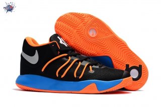 Meilleures Nike KD Trey 5 V Noir Bleu Orange