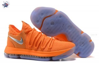 Meilleures Nike KD X 10 Orange Argent