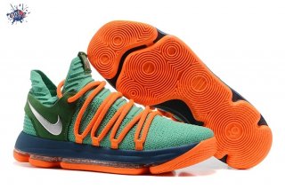 Meilleures Nike KD X 10 Vert Orange