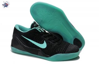 Meilleures Nike Kobe IX 9 Elite Low Noir Vert