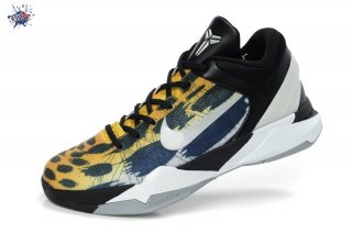 Meilleures Nike Kobe VII 7 "Cheetah" Orange Gris Noir
