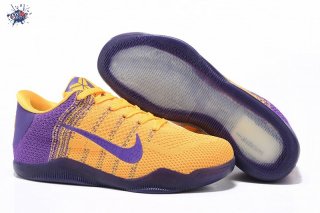 Meilleures Nike Kobe XI 11 "Lakers" Jaune Pourpre