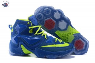 Meilleures Nike Lebron XIII 13 Bleue Volt