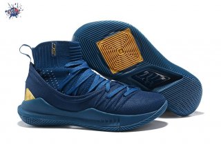 Meilleures Under Armour Curry 5 Marine Or