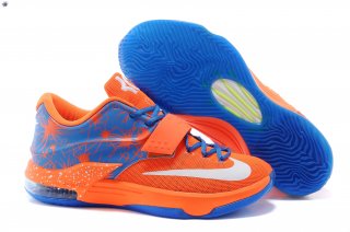 Meilleures Nike KD 7 Orange Bleu