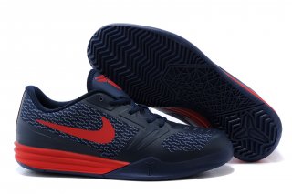 Meilleures Nike Zoom Kobe 10 Foncé Bleu Rouge